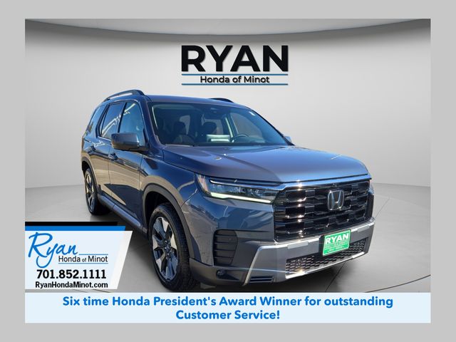 Smoke Blue Pearl 2026 Honda Pilot Elite AWD SUV / Crossover All-Wheel Drive Automatic
