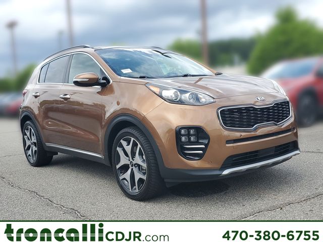 Red (Copper) 2018 Kia Sportage SUV / Crossover Front-Wheel Drive 6-Speed Automatic Overdrive
