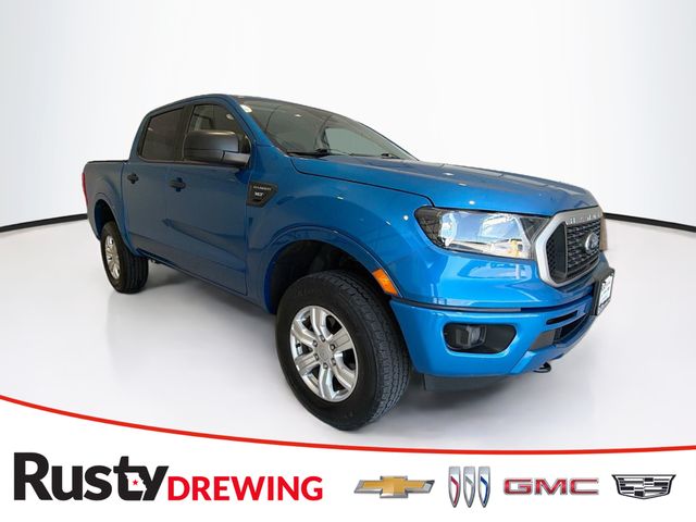 Velocity Blue Metallic 2023 Ford Ranger Pickup Truck Four-Wheel Drive Automatic