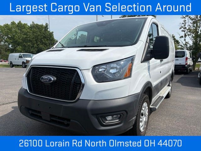 Oxford White 2025 Ford Transit Cargo Van Rear-Wheel Drive 
