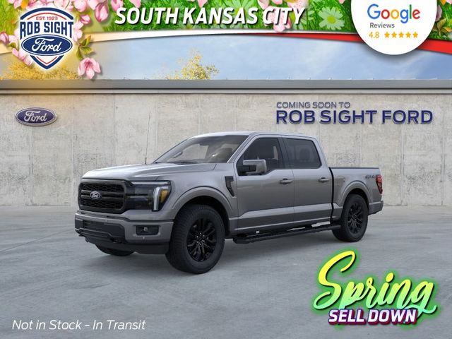 Carbonized Gray Metallic 2026 Ford F-150 Lariat SuperCrew 4WD Pickup Truck Four-Wheel Drive Automatic