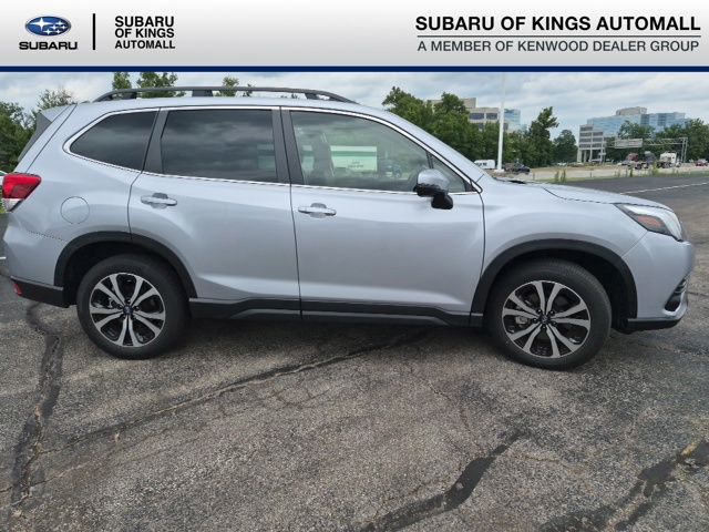 Ice Silver Metallic 2023 Subaru Forester SUV / Crossover All-Wheel Drive Continuously Variable Transmission