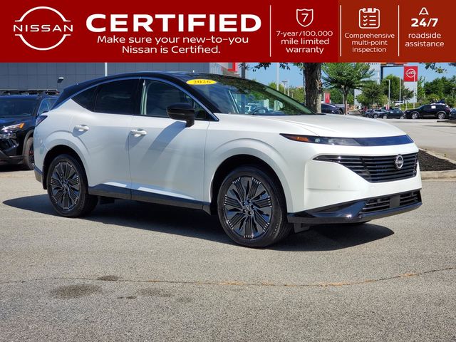 Everest White Pearl/Black 2026 Nissan Murano SUV / Crossover All-Wheel Drive 9-Speed Automatic