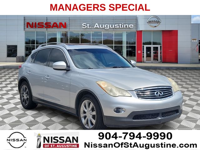 Gray (Liquid Platinum) 2011 INFINITI EX35 SUV / Crossover Rear-Wheel Drive 7-Speed Automatic