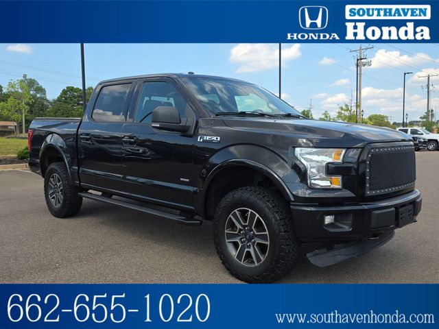 Tuxedo Black Metallic 2015 Ford F-150 Pickup Truck Four-Wheel Drive 6-Speed Automatic