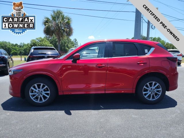 2025 Mazda CX-5 2.5 S Preferred Package Red at Stokes Mazda