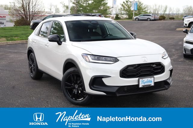 Platinum White 2026 Honda HR-V Sport AWD SUV / Crossover All-Wheel Drive Continuously Variable Transmission