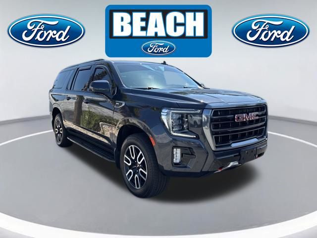 Titanium Rush Metallic 2023 GMC Yukon XL SUV / Crossover Four-Wheel Drive
