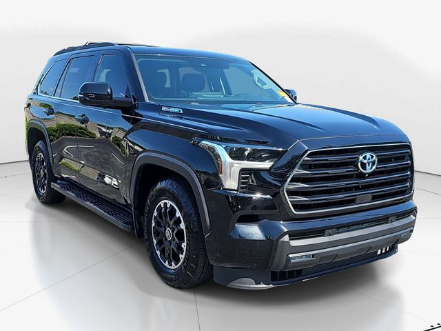 Black 2024 Toyota Sequoia SR5 4WD SUV / Crossover Four-Wheel Drive Automatic