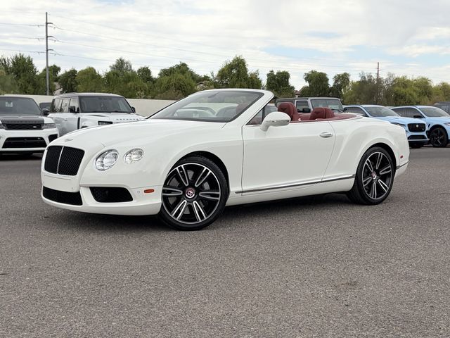 Glacier White 2014 Bentley Continental GTC Convertible All-Wheel Drive 8-Speed Automatic