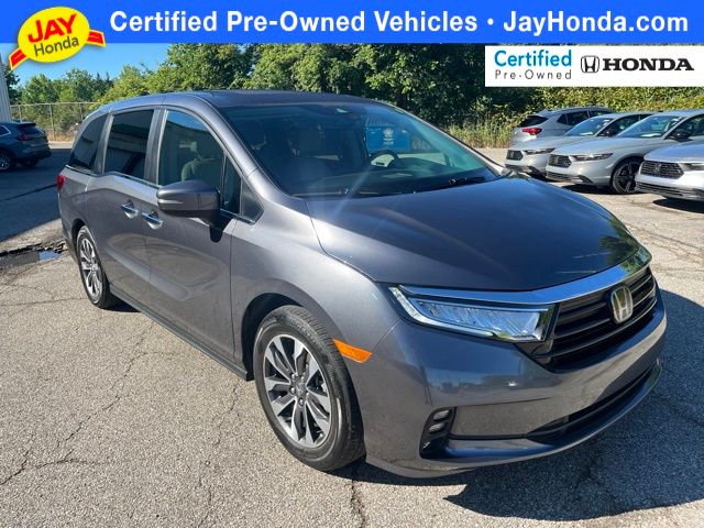 Pacific Pewter Metallic 2023 Honda Odyssey Minivan Front-Wheel Drive Automatic