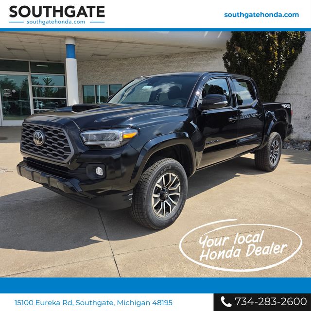 Black 2023 Toyota Tacoma Pickup Truck Four-Wheel Drive 6-Speed Automatic