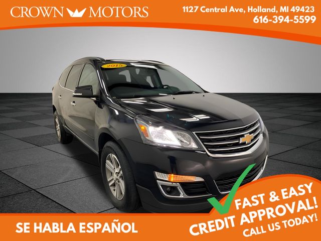 Black Granite Metallic 2015 Chevrolet Traverse SUV / Crossover All-Wheel Drive 6-Speed Automatic