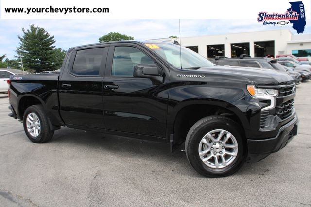 Black 2026 Chevrolet Silverado 1500 Pickup Truck Four-Wheel Drive Automatic