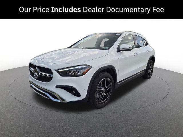 Polar White 2026 Mercedes-Benz GLA SUV / Crossover All-Wheel Drive 8-Speed Dual Clutch