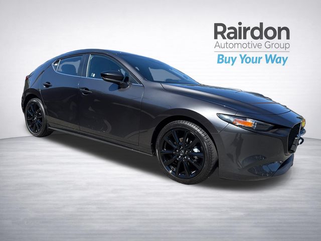 Jet Black Mica 2024 Mazda MAZDA3 Hatchback Front-Wheel Drive 6-Speed Automatic