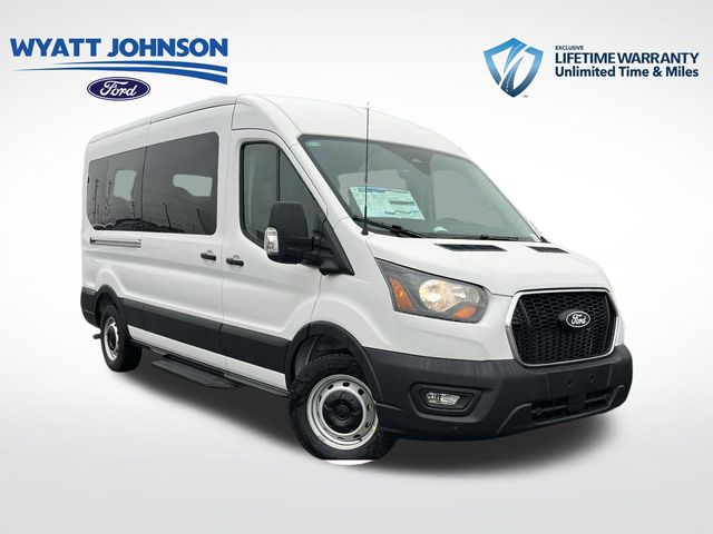 Oxford White 2026 Ford Transit Passenger Van Rear-Wheel Drive 