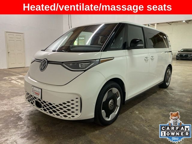 Candy White 2025 Volkswagen ID.Buzz Pro S RWD Minivan Rear-Wheel Drive Automatic