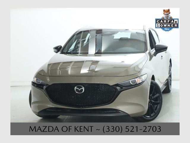 Zircon Sand Metallic 2025 Mazda MAZDA3 2.5 S Carbon Turbo Hatchback AWD Hatchback All-Wheel Drive 6-Speed Automatic