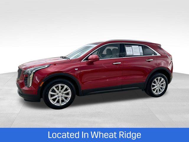 Radiant Red Tintcoat 2023 Cadillac XT4 Luxury AWD SUV / Crossover Four-Wheel Drive 9-Speed Automatic