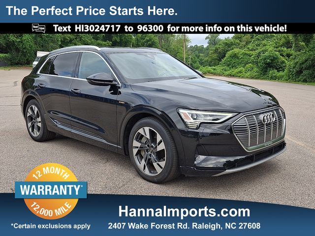 Brilliant Black 2023 Audi e-tron SUV / Crossover All-Wheel Drive Automatic