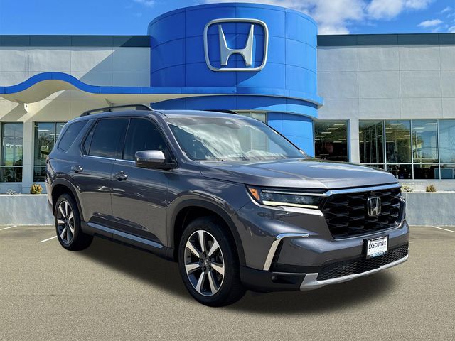 Gray 2023 Honda Pilot Elite AWD SUV / Crossover All-Wheel Drive Automatic