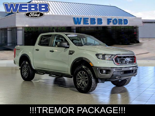 Cactus Gray 2023 Ford Ranger Pickup Truck Four-Wheel Drive Automatic