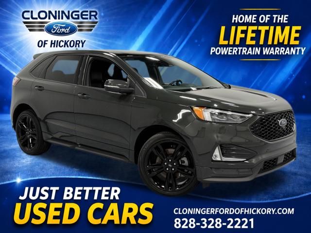 Forged Green Metallic 2024 Ford Edge SUV / Crossover All-Wheel Drive 7-Speed Automatic