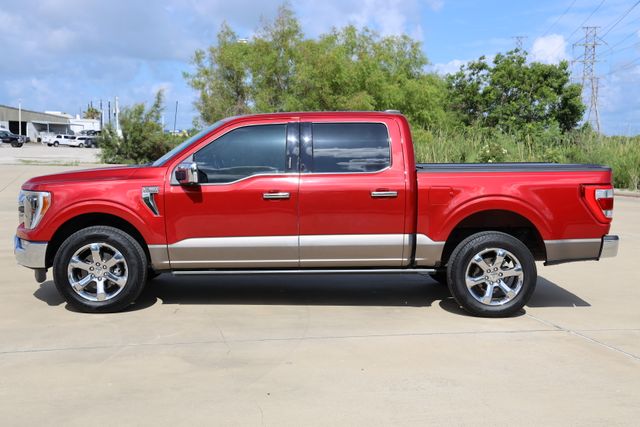 2021 Ford F-150 King Ranch Red at Bayway Cadillac of The Woodlands