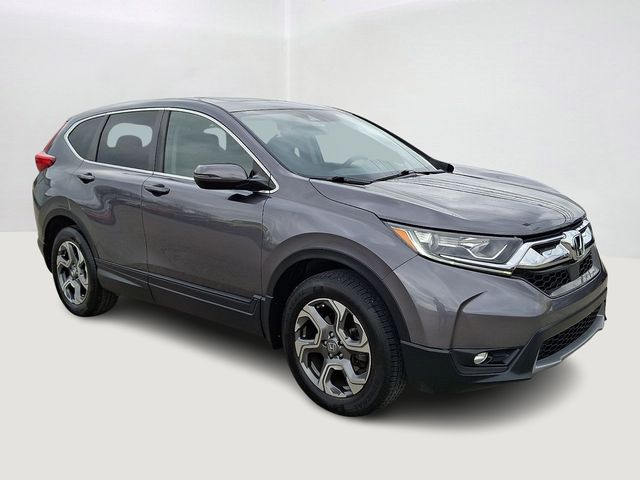 Gray (Modern Steel Metallic) 2019 Honda CR-V EX AWD SUV / Crossover All-Wheel Drive Continuously Variable Transmission