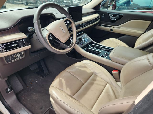 2021 Lincoln Aviator Reserve White at Bayshore Chrysler Jeep Dodge Ram