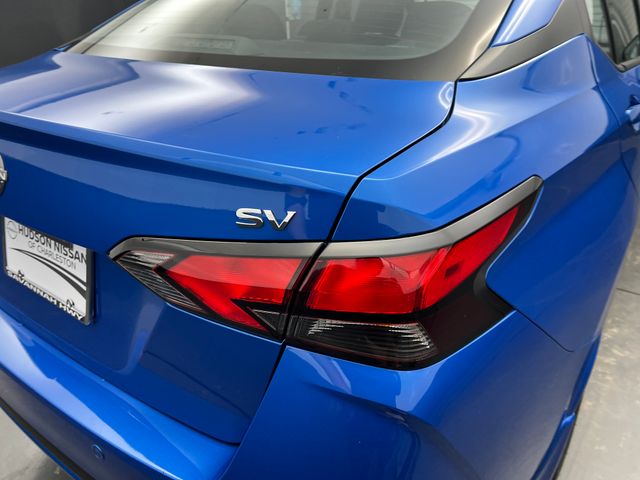 2024 Electric Blue Metallic Nissan Versa 1.6 SV FWD Sedan