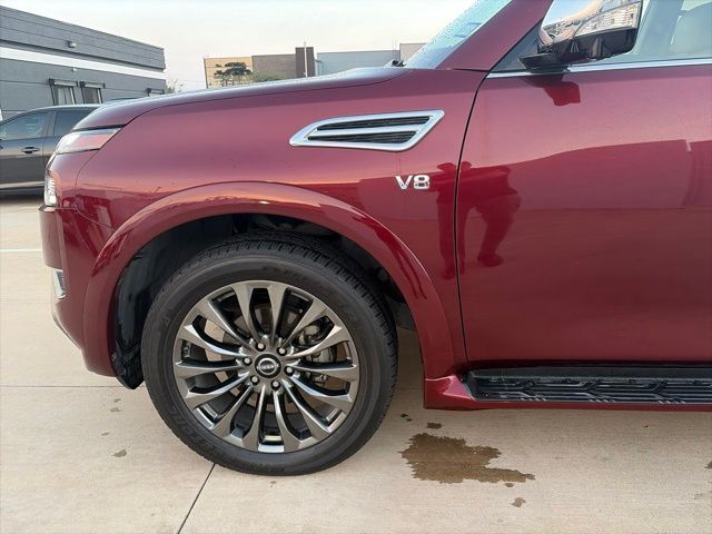 2021 Nissan Armada Platinum Red at Shottenkirk Kia Fort Bend