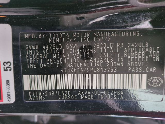 used 2023 Toyota Camry car, priced at $24,991