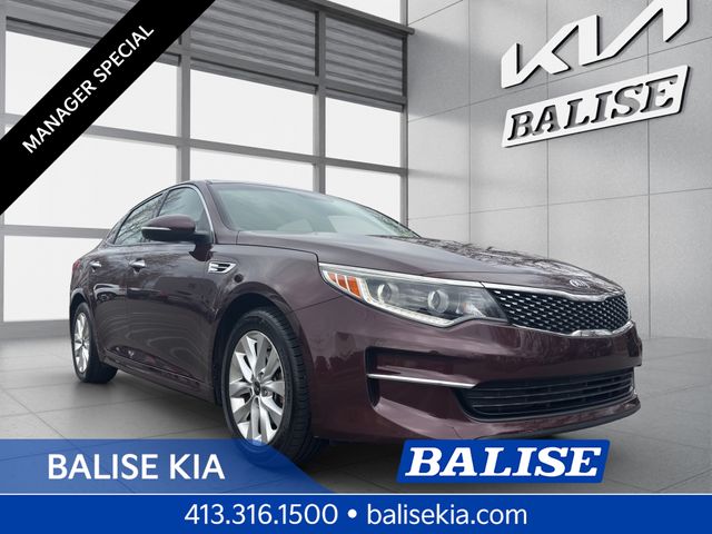 Red (Sangria) 2017 Kia Optima EX Sedan Front-Wheel Drive 6-Speed Automatic