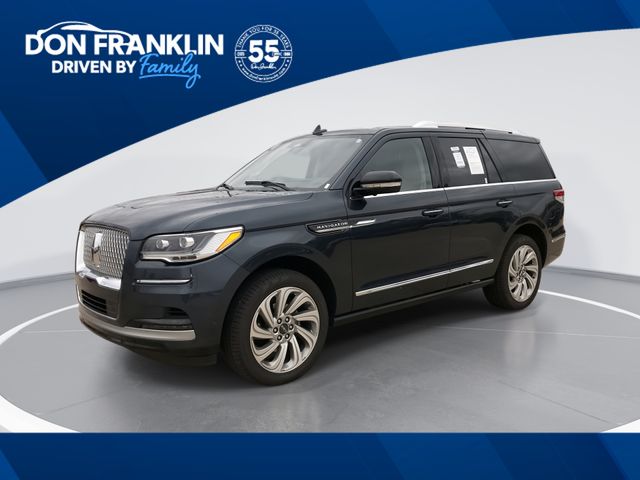 Flight Blue Metallic Clearcoat 2024 Lincoln Navigator Reserve 4WD SUV / Crossover Four-Wheel Drive Automatic