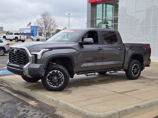 Magnetic Gray 2025 Toyota Tundra SR5 CrewMax Cab 4WD Pickup Truck Four-Wheel Drive Automatic