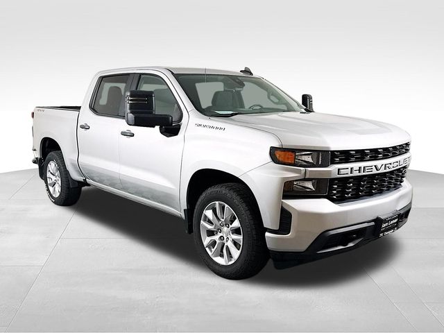 Silver Ice Metallic 2022 Chevrolet Silverado 1500 Pickup Truck Four-Wheel Drive 8-Speed Automatic