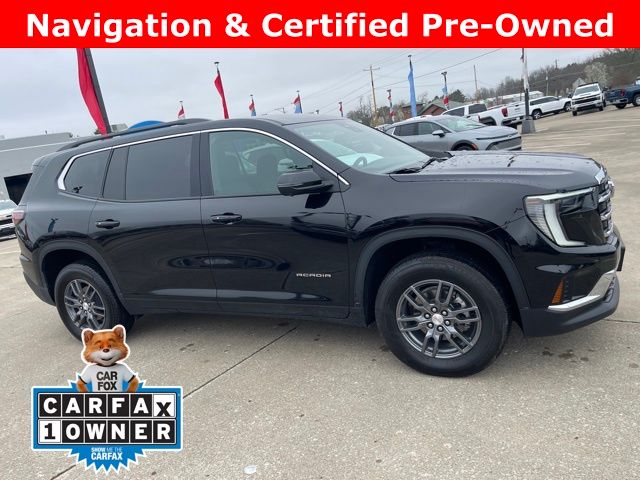 Black (Ebony Twilight Metallic) 2025 GMC Acadia Elevation AWD SUV / Crossover Four-Wheel Drive 8-Speed Automatic