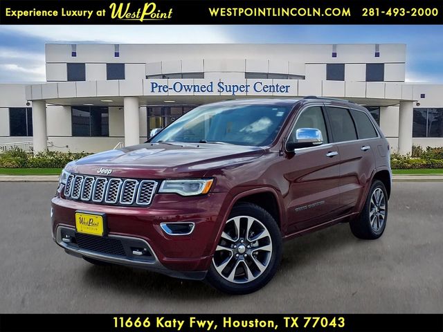 Velvet Red Pearlcoat 2017 Jeep Grand Cherokee Overland SUV / Crossover 4X2 8-Speed Automatic