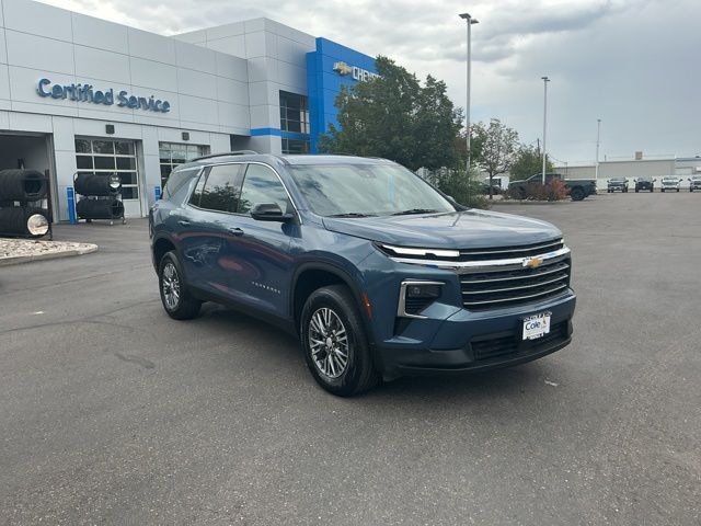 Lakeshore Blue Metallic 2025 Chevrolet Traverse SUV / Crossover Four-Wheel Drive 8-Speed Automatic