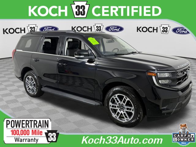 Black Metallic 2025 Ford Expedition Active 4WD SUV / Crossover Four-Wheel Drive Automatic