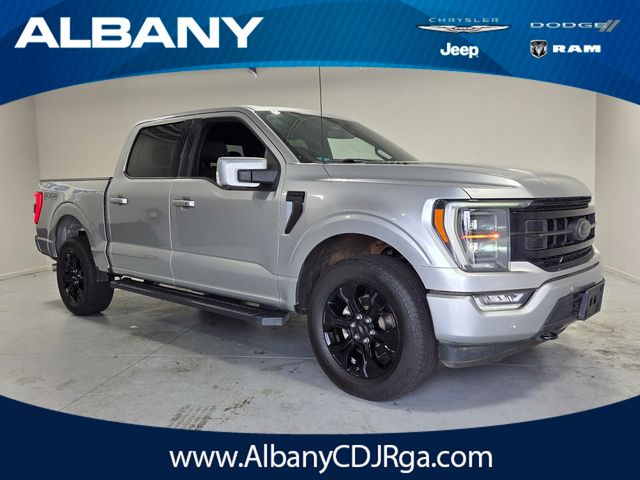 Silver Metallic 2022 Ford F-150 Pickup Truck Four-Wheel Drive Automatic