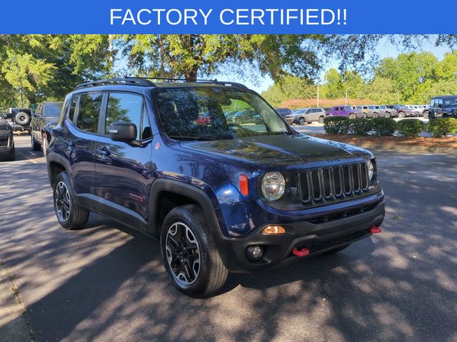 Used 2017 Blue Jeep Trailhawk image 7