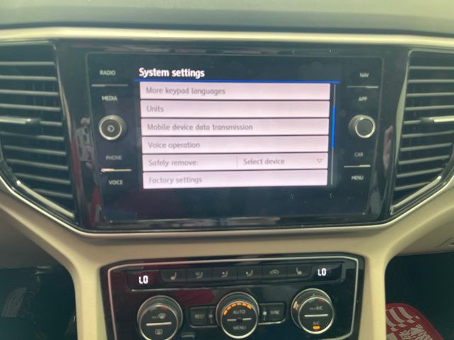 2021 Volkswagen Atlas SEL Blue at DeMontrond Auto Country