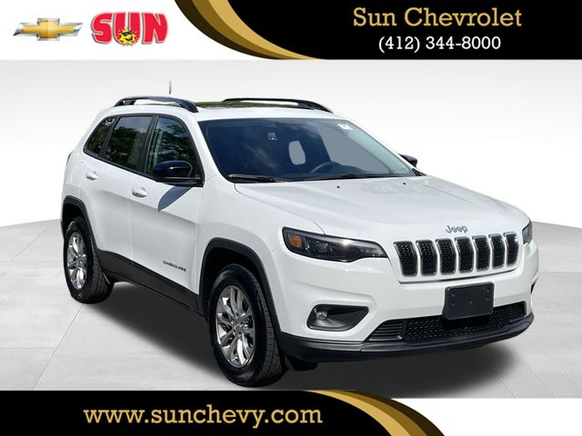 Bright White Clearcoat 2022 Jeep Cherokee SUV / Crossover Four-Wheel Drive 9-Speed Automatic