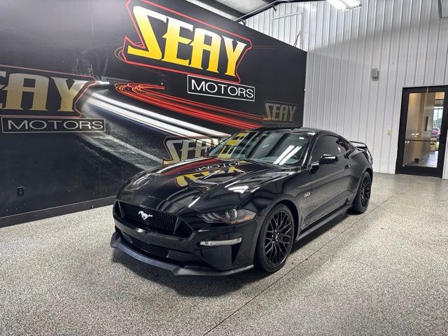 Shadow Black 2022 Ford Mustang Coupe Rear-Wheel Drive Automatic