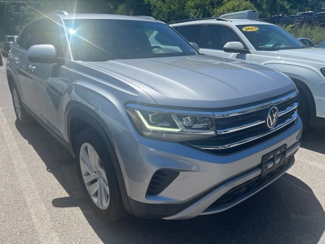 2023 Volkswagen Atlas Cross Sport 3.6L V6 SE w/Technology Silver at Sutliff Volkswagen