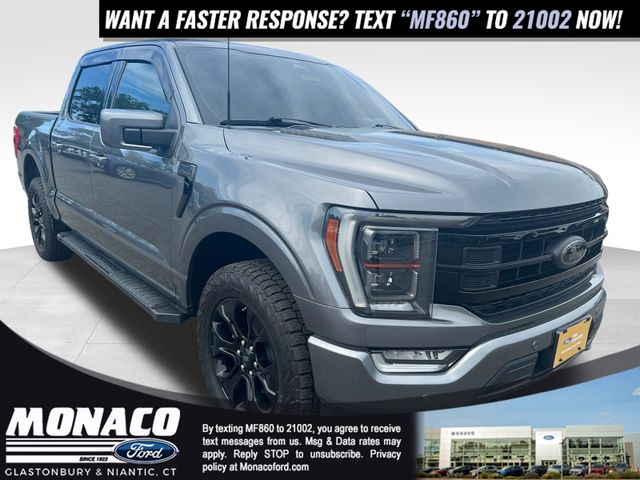 Gray Metallic 2023 Ford F-150 Pickup Truck Four-Wheel Drive Automatic