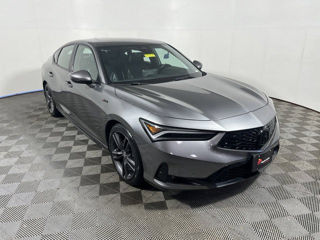 Liquid Carbon Metallic 2024 Acura Integra Sedan Front-Wheel Drive 6-Speed Manual